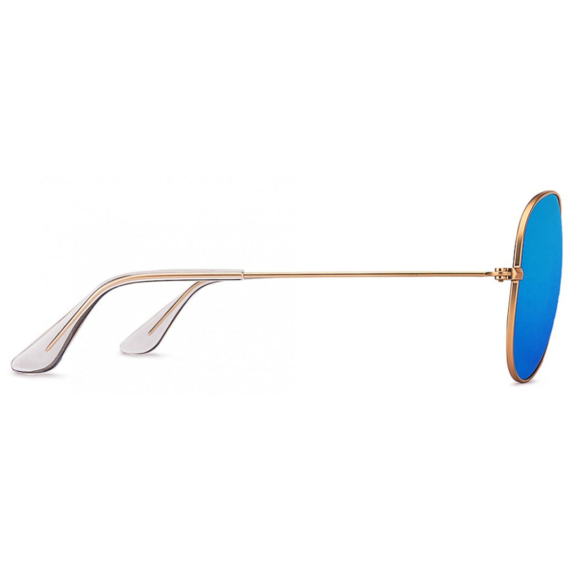 Purosangue 3026 Aviator Sunglasses (SUN-RN-3026-AQB3GLD-M) SWASTIK CREATIONS The Trend Point