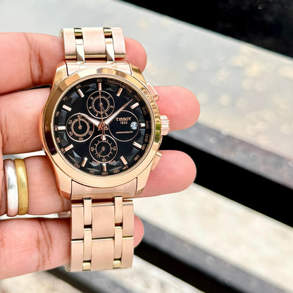 Couturier Premius Rose Gold Detailed with Perfection watch - SWASTIK CREATIONS The Trend Point