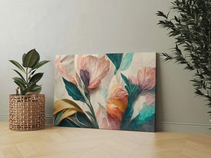 CH-FLW-LDP29 Flower Canvas Paintings For Wall Decoration For Living Room Bedroom Home Office & Hotels