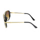 Brown Cherokee Aviator Sunglasses (SUN-LK-4414-BRN2GLD-M)