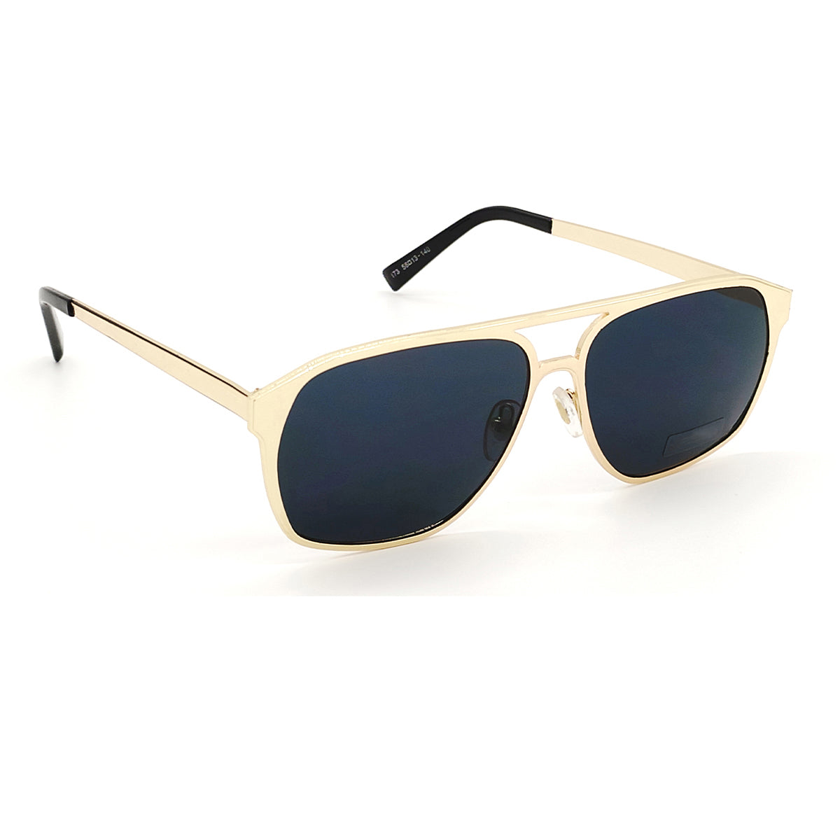 Black MECH BEASTS Square Sunglasses (SUN-LC-0144-BLK1GLD)