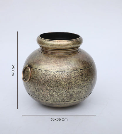 Decorative Multicolour Iron Desk Pots - SWASTIK CREATIONS The Trend Point