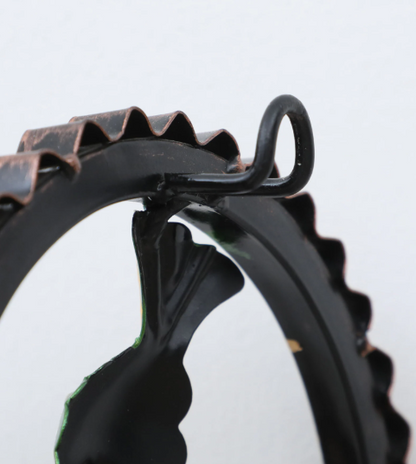 Decorative Safa Doll S /3 Multicolour Metal Wall Art - SWASTIK CREATIONS The Trend Point