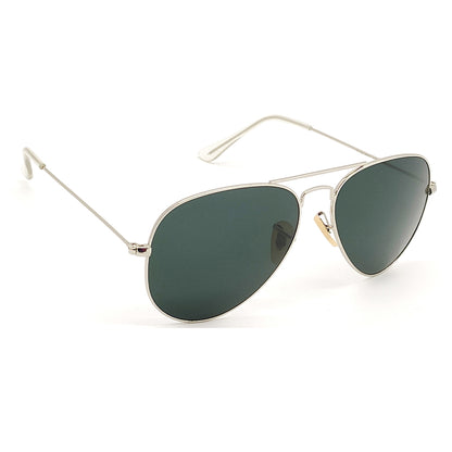 Purosangue 3026 Aviator Sunglasses (SUN-RN-3026-BLK1SIL-M)