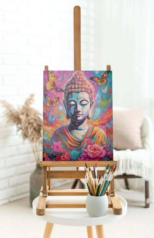 CH-BD2 Buddha Canvas Paintings For Wall Decoration For Living Room Bedroom Home Office & Hotels