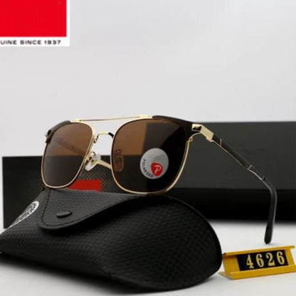 LK4626 inter Square Sunglasses (SUN-RN-4626-BRN1GLD-P)