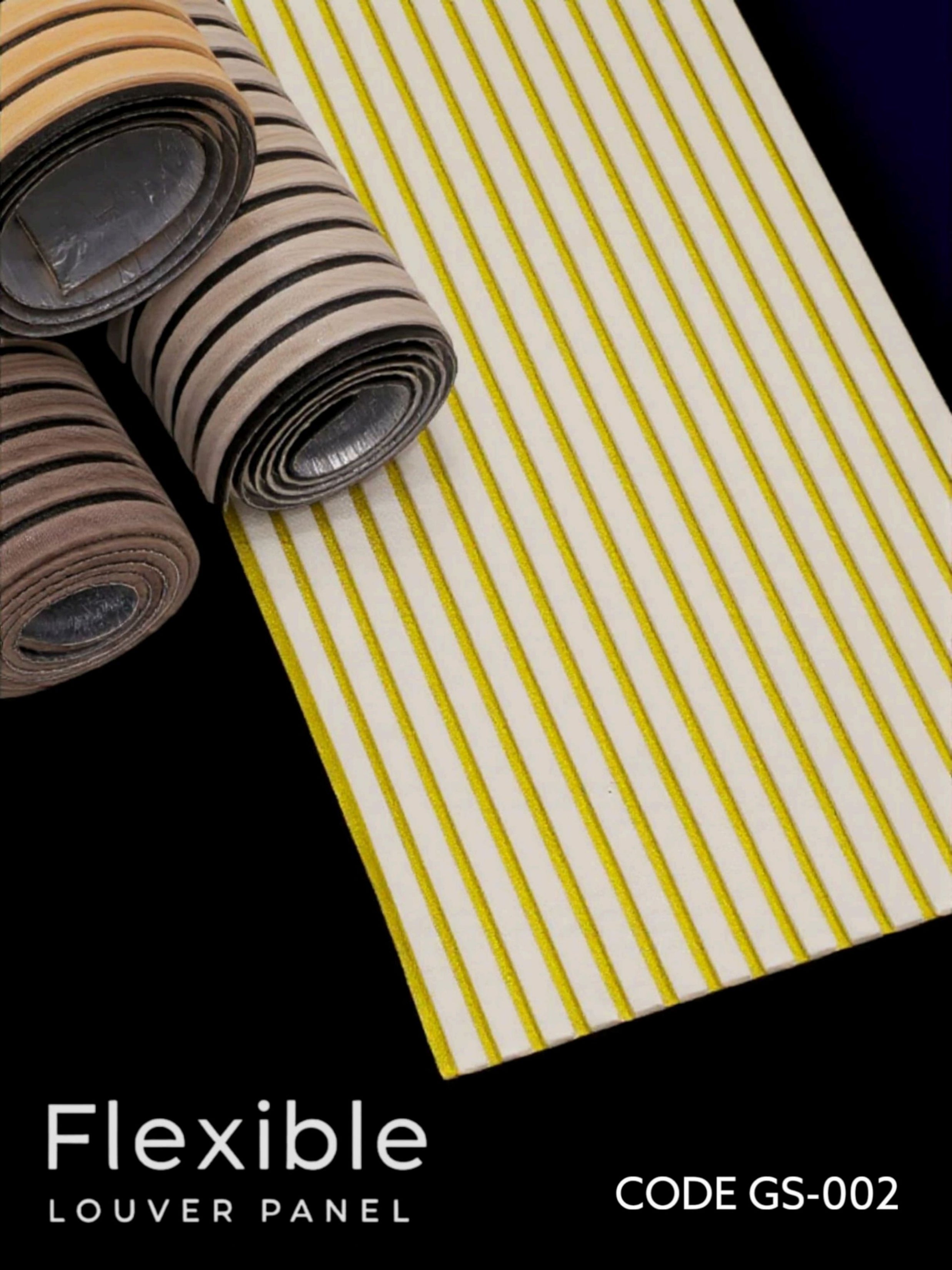 Flexible Louver Panels (size 27 x 110 inch) (Thickness 12mm) GS002