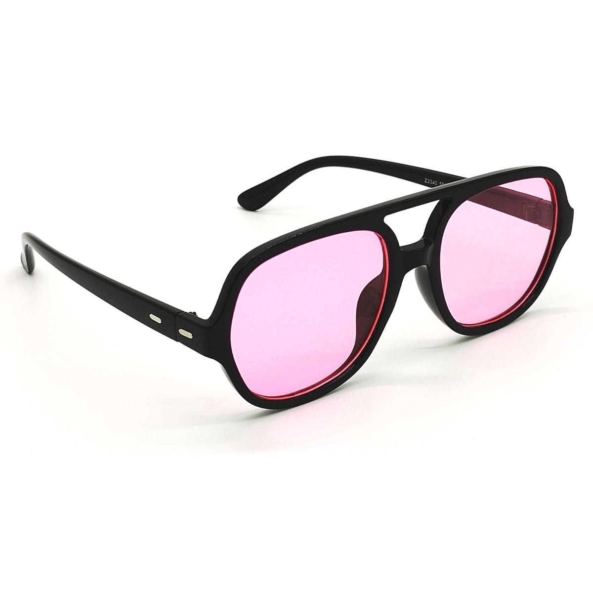 Pink GTA Square Sunglasses (SUN-GC-3340-PNK4BLK) - SWASTIK CREATIONS The Trend Point SWASTIK CREATIONS The Trend Point