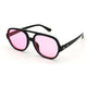 Pink GTA Square Sunglasses (SUN-GC-3340-PNK4BLK)