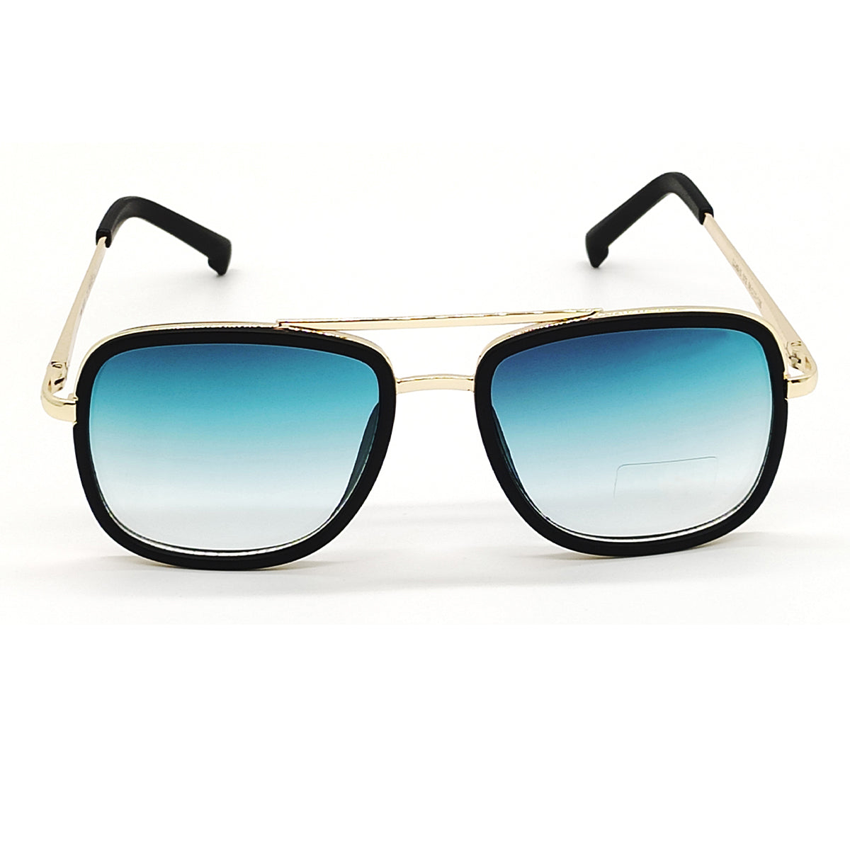 Green HUMBLEE Square Sunglasses (SUN-LC-0652-GRN2GLD-MEDIUM)