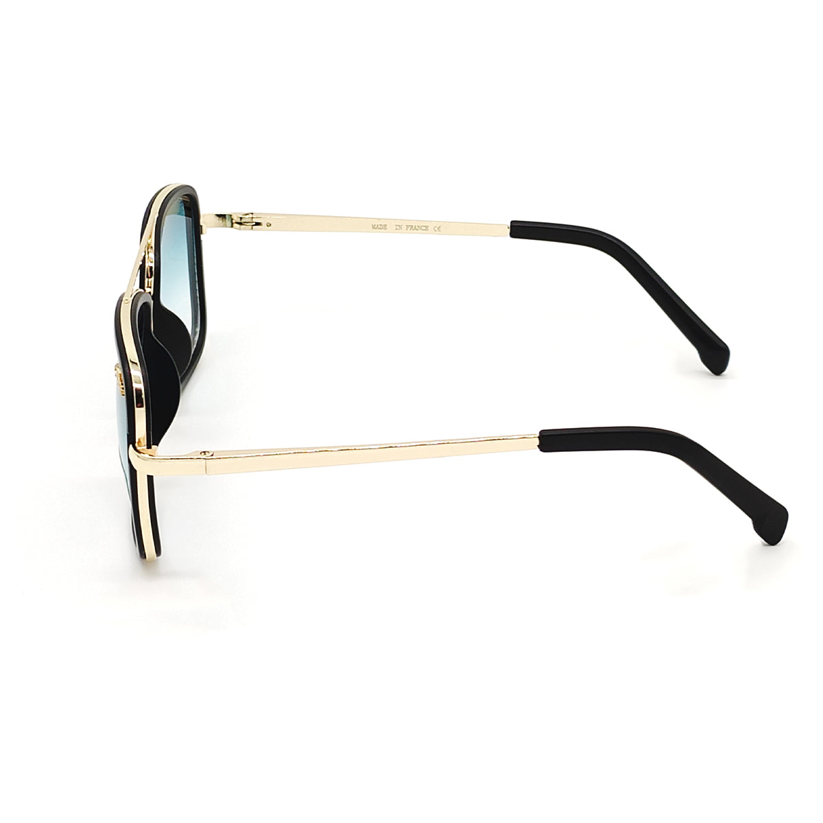 Green HUMBLEE Square Sunglasses (SUN-LC-0652-GRN2GLD-MEDIUM)