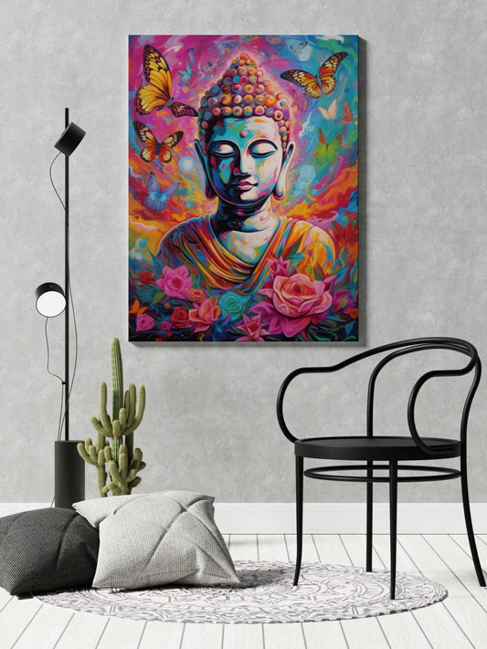 CH-BD2 Buddha Canvas Paintings For Wall Decoration For Living Room Bedroom Home Office & Hotels