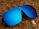 Blue Ezkel Square Sunglasses (SUN-GC-3809-BLU3GLD)