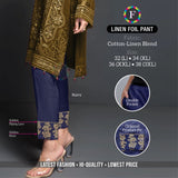 women's LINEN FOIL COTTON PANT 2 colors - SWASTIK CREATIONS The Trend Point