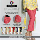 women's PINTEX Cotton PANT 7 colors - SWASTIK CREATIONS The Trend Point