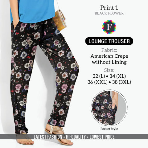 women's LOUNGE TROUSER 10 design - SWASTIK CREATIONS The Trend Point