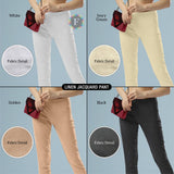 women's LINEN JACQUARD cotton PANT 5 Colors - SWASTIK CREATIONS The Trend Point