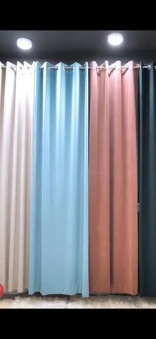 Plain Holland Italian velvet curtains