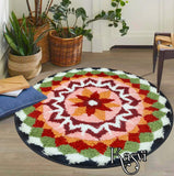 Beautiful rangoli mats (4 prints) - SWASTIK CREATIONS The Trend Point