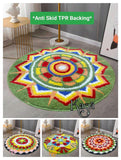 Beautiful rangoli mats (4 prints) - SWASTIK CREATIONS The Trend Point