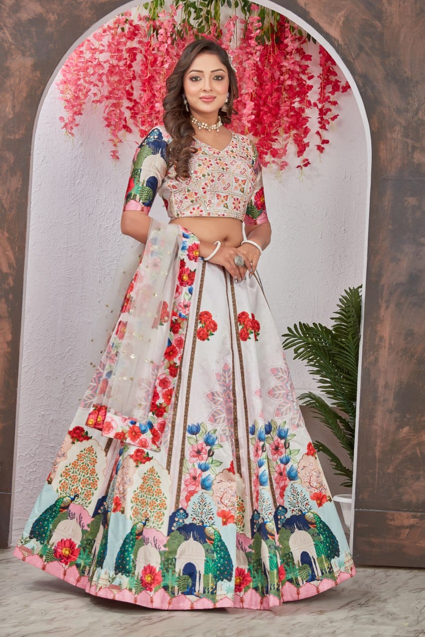 Medonna Silk Lehenga (KESH406 621)