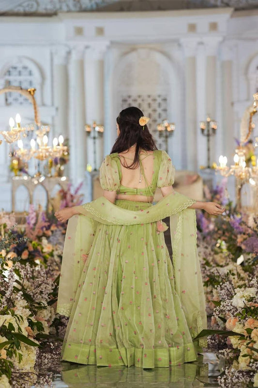 Russian Silk Lehenga ( KESH232 902)