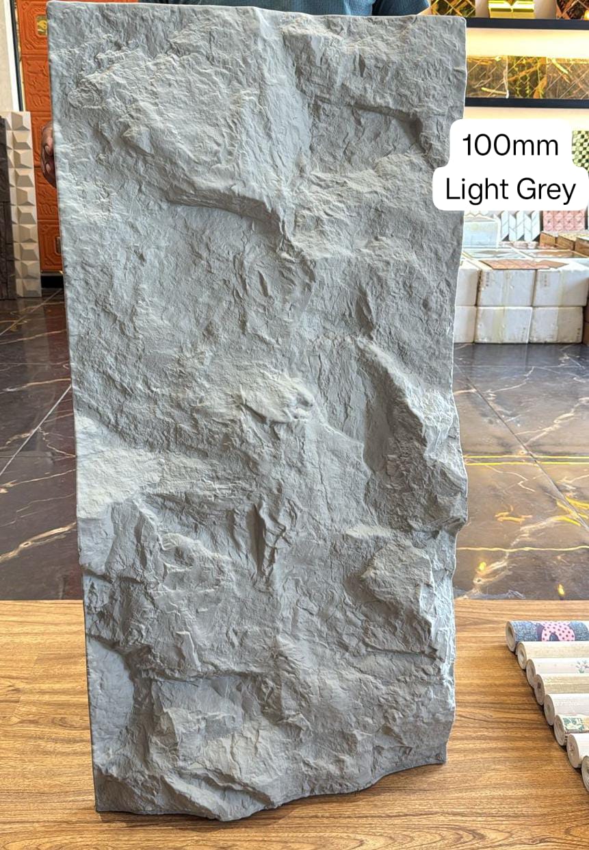 #StoneGuard101 - 100mm PU stone Panels (Size 2*4ft) - 5 colors option