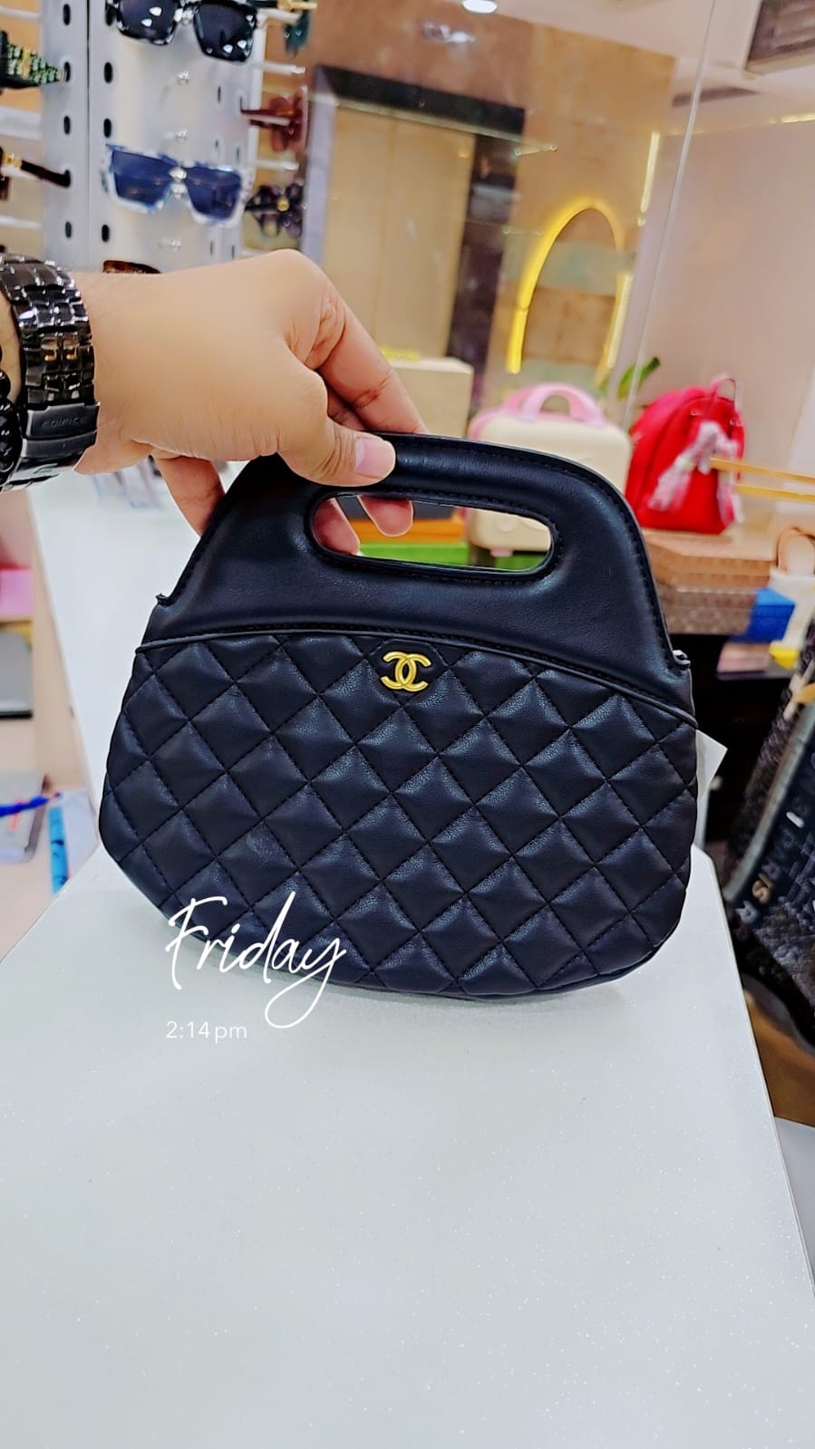 Chanel Mini Quilted Premium Quality Bag with Dustbag