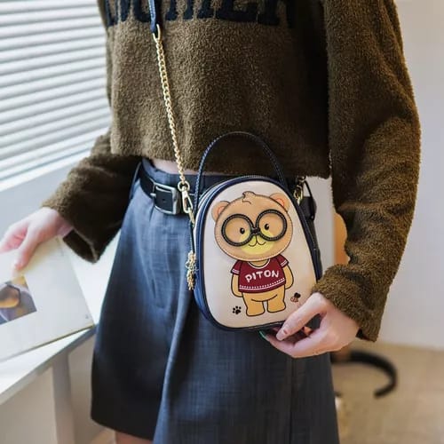 Beibaobao Cute and Fashionable Lightweight Bear Shape Premium Quality Bag