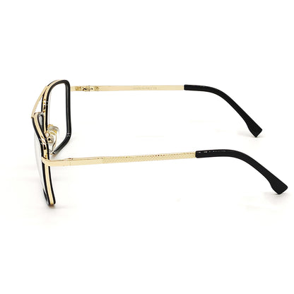 Clear(Transparent) HUMBLEE Square Sunglasses (SUN-LC-0652-CLR5GLD-MEDIUM) - SWASTIK CREATIONS The Trend Point