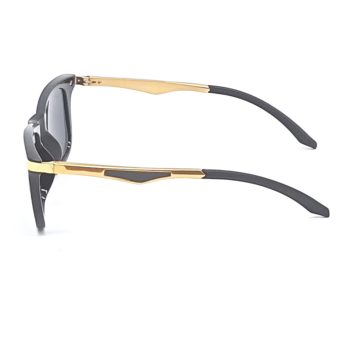 GODFATHER 4287 Square Sunglasses (SUN-RN-4287-BLK1GLD-M)