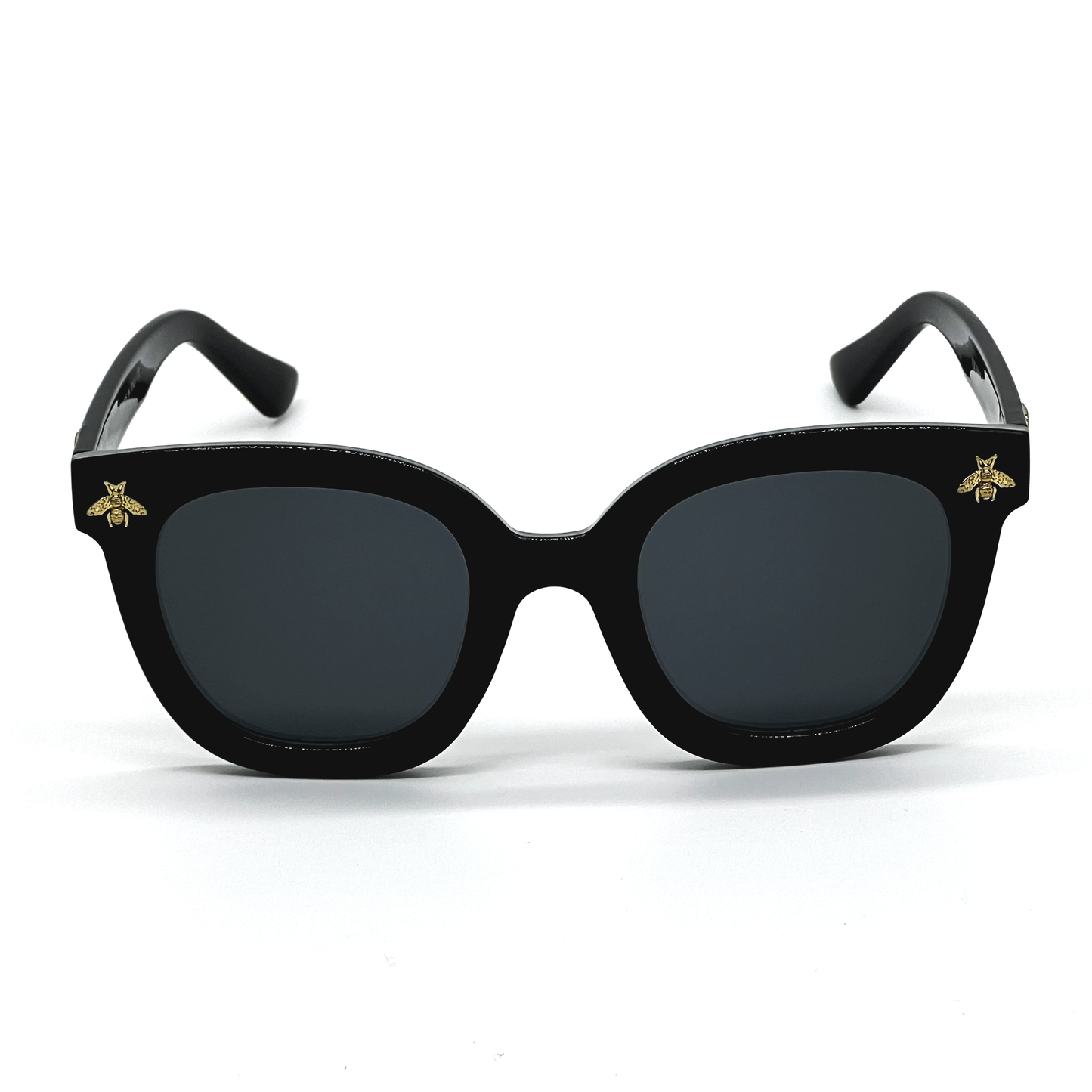 Black monza Square Sunglasses (SUN-GC-1500-BLK1BLK) - SWASTIK CREATIONS The Trend Point SWASTIK CREATIONS The Trend Point