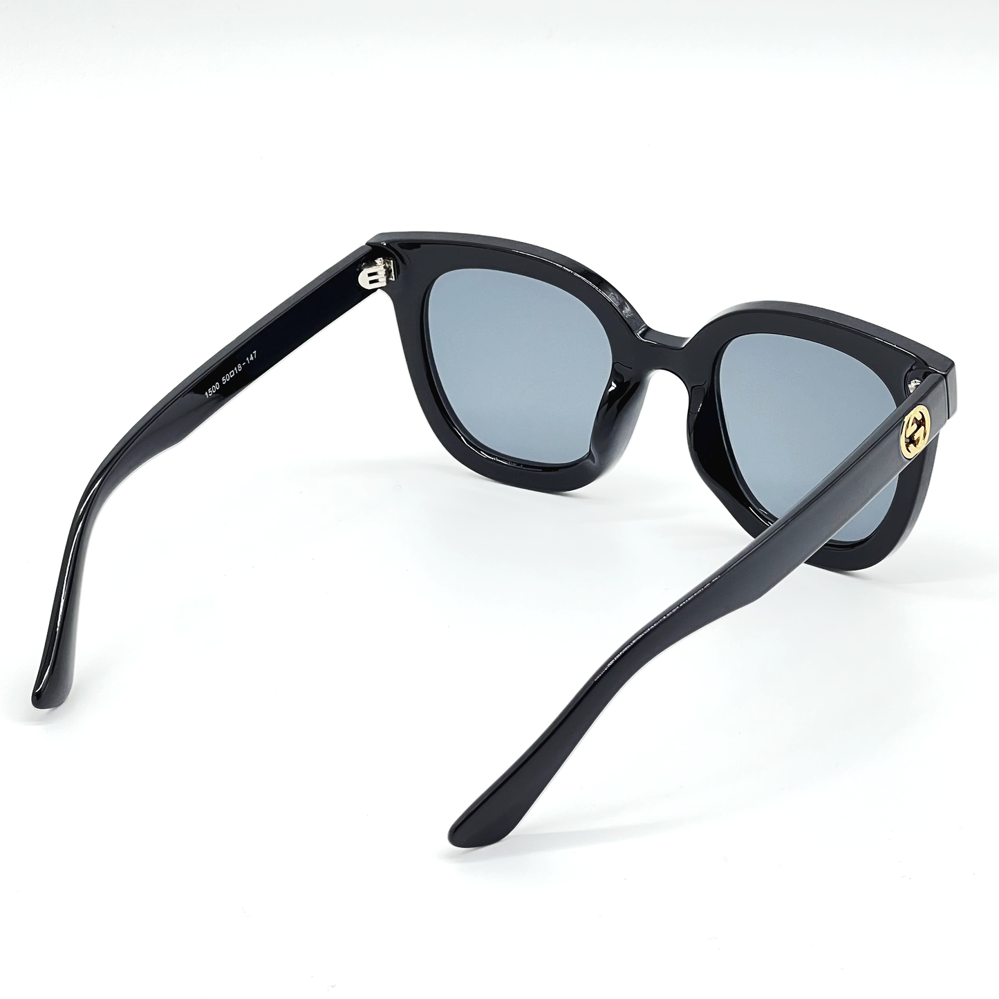 Black monza Square Sunglasses (SUN-GC-1500-BLK1BLK) - SWASTIK CREATIONS The Trend Point SWASTIK CREATIONS The Trend Point