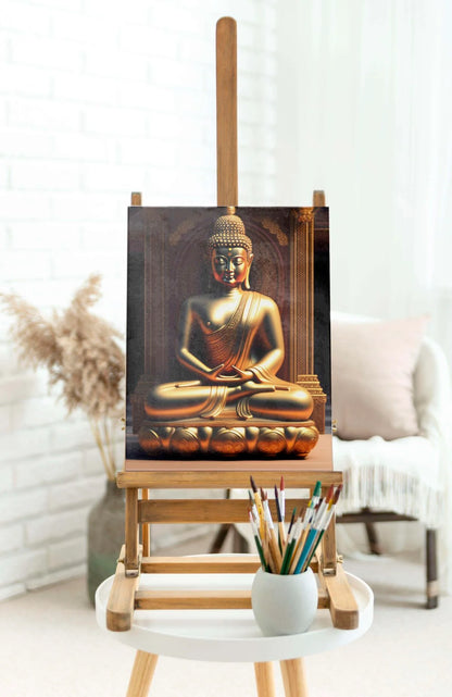 CH-BD3 Buddha Canvas Paintings For Wall Decoration For Living Room Bedroom Home Office & Hotels