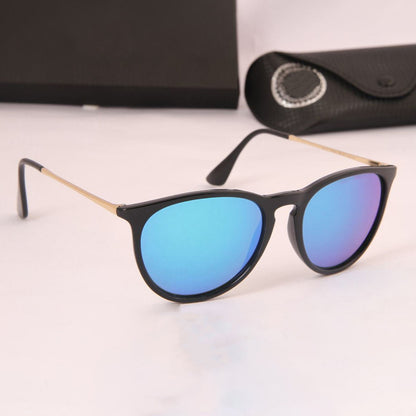 4171 GTB Fiorano Aviator Sunglasses (SUN-RN-4171-AQB3GLD-M)