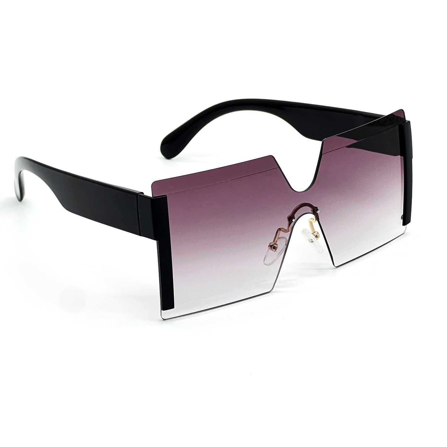 Black Hilux Square Sunglasses (SUN-GC-4142-BLK2BLK) - SWASTIK CREATIONS The Trend Point SWASTIK CREATIONS The Trend Point