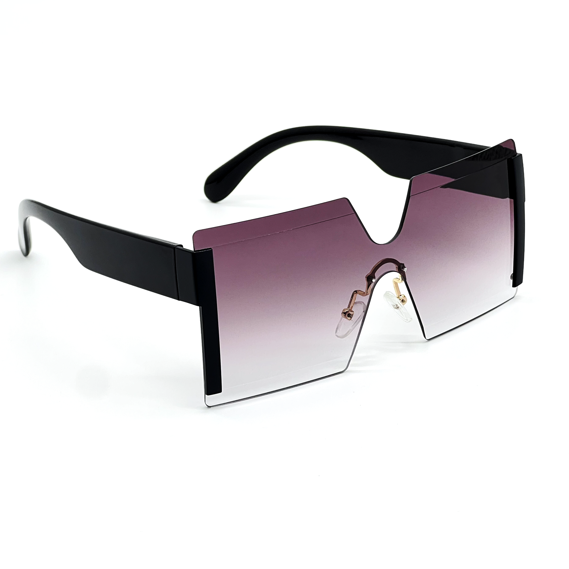 Black Hilux Square Sunglasses (SUN-GC-4142-BLK2BLK)