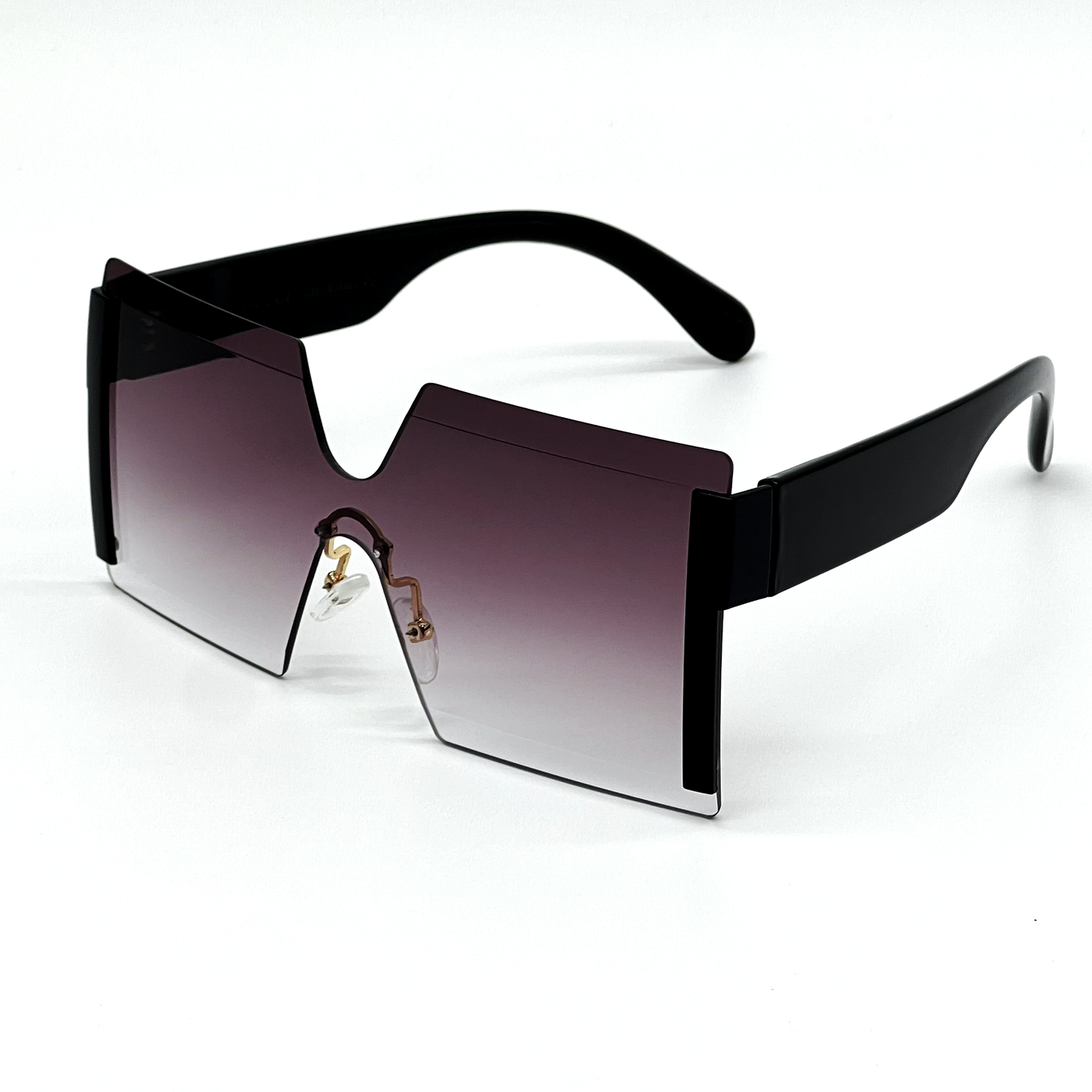 Black Hilux Square Sunglasses (SUN-GC-4142-BLK2BLK) - SWASTIK CREATIONS The Trend Point SWASTIK CREATIONS The Trend Point