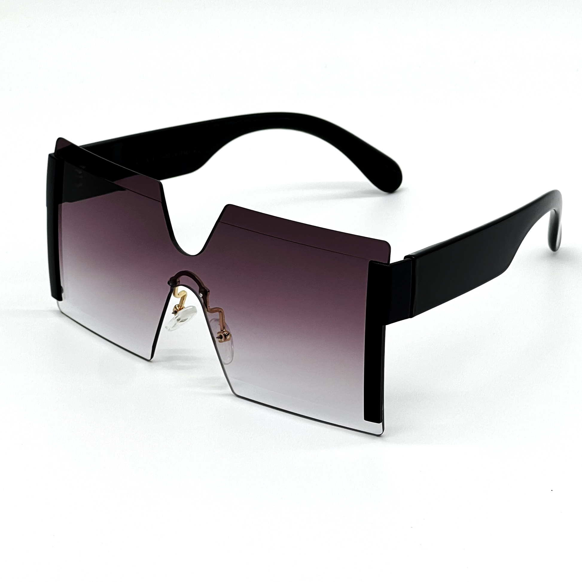 Black Hilux Square Sunglasses (SUN-GC-4142-BLK2BLK)