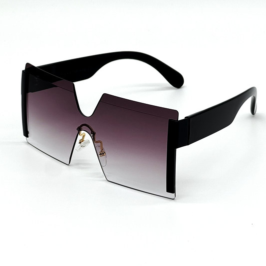 Black Hilux Square Sunglasses (SUN-GC-4142-BLK2BLK) - SWASTIK CREATIONS The Trend Point