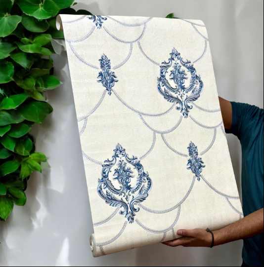 Luxury Textured Wallpaper (set of 2) - SWASTIK CREATIONS The Trend Point