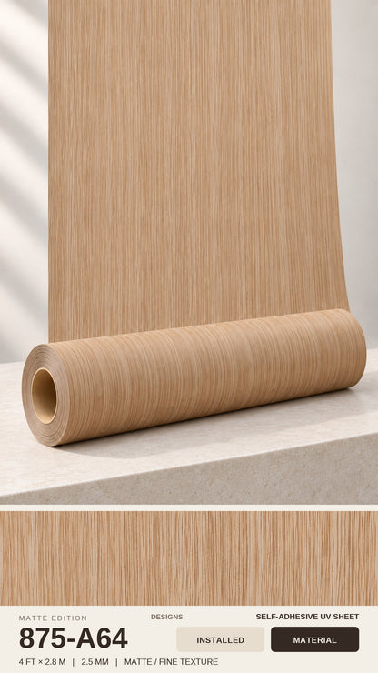 Self Adhesive UV Matte Sheets (size 4 Ft x 2.8 M) 875-A64- 2.5mm Thickness