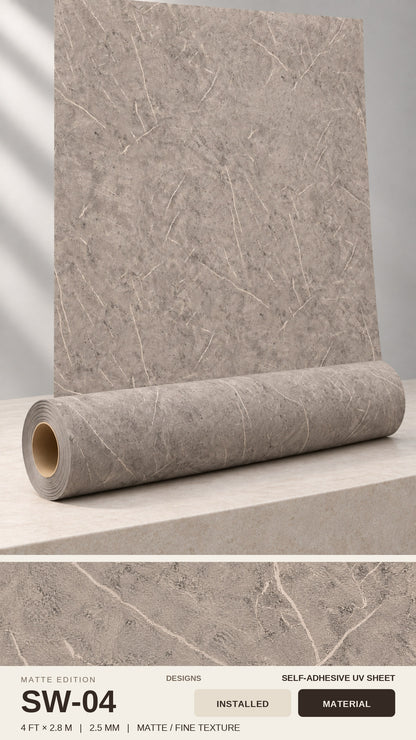 Self Adhesive UV Matte Sheets (size 4 Ft x 2.8 M) SW-04- 2.5mm Thickness