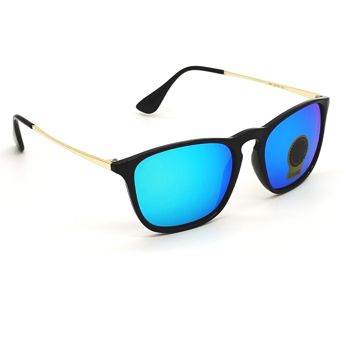 RIBA 4187 Square Sunglasses (SUN-RN-4187-AQB3GLD-M) SWASTIK CREATIONS The Trend Point