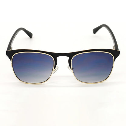 Black Vexiron Square Sunglasses (SUN-LC-0161-BLK2BLK) - SWASTIK CREATIONS The Trend Point