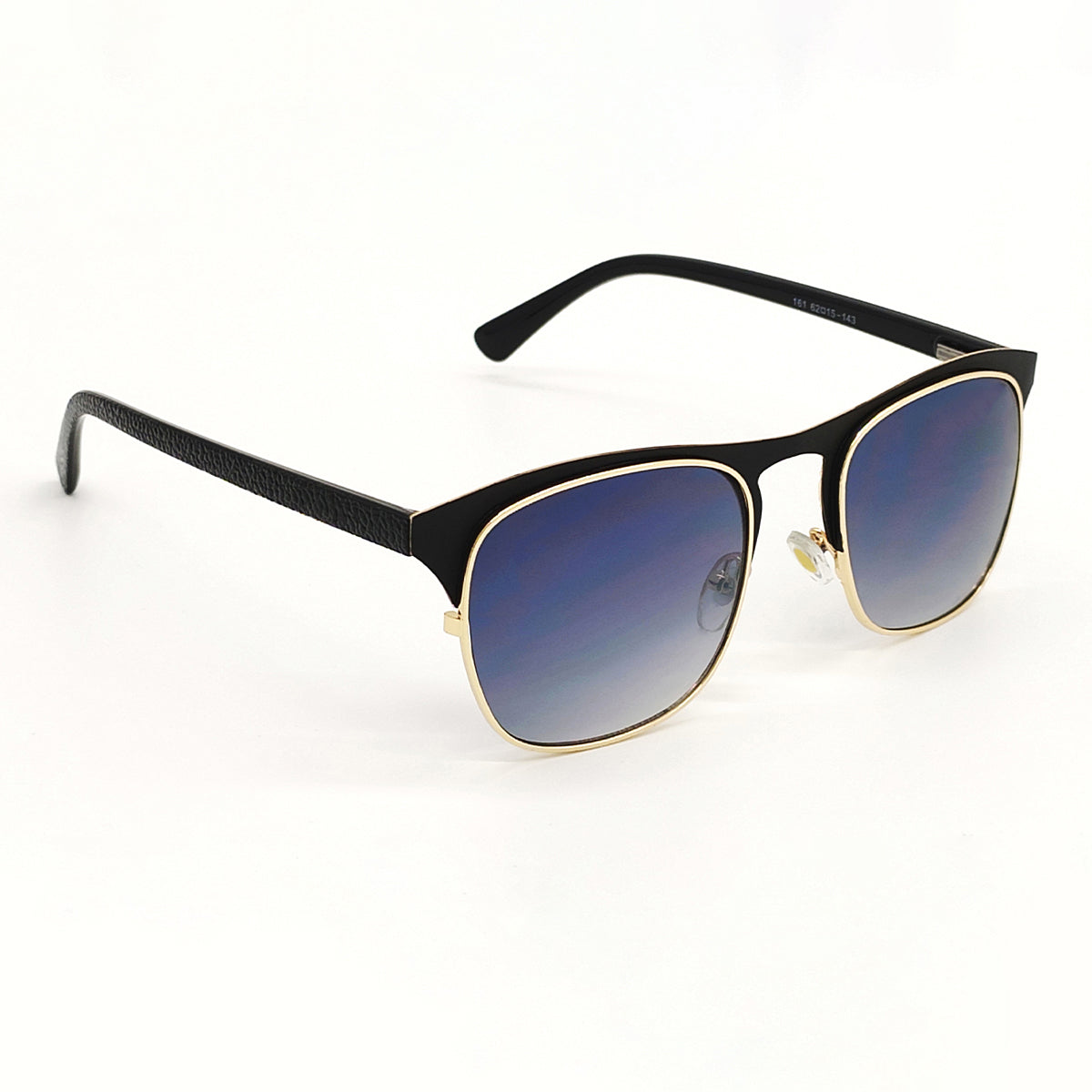 Black Vexiron Square Sunglasses (SUN-LC-0161-BLK2BLK)