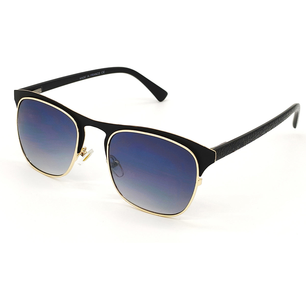 Black Vexiron Square Sunglasses (SUN-LC-0161-BLK2BLK) - SWASTIK CREATIONS The Trend Point SWASTIK CREATIONS The Trend Point