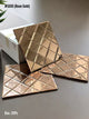 Copper Self Adhesive Glass Mosaic Tile (Box of 22pc)