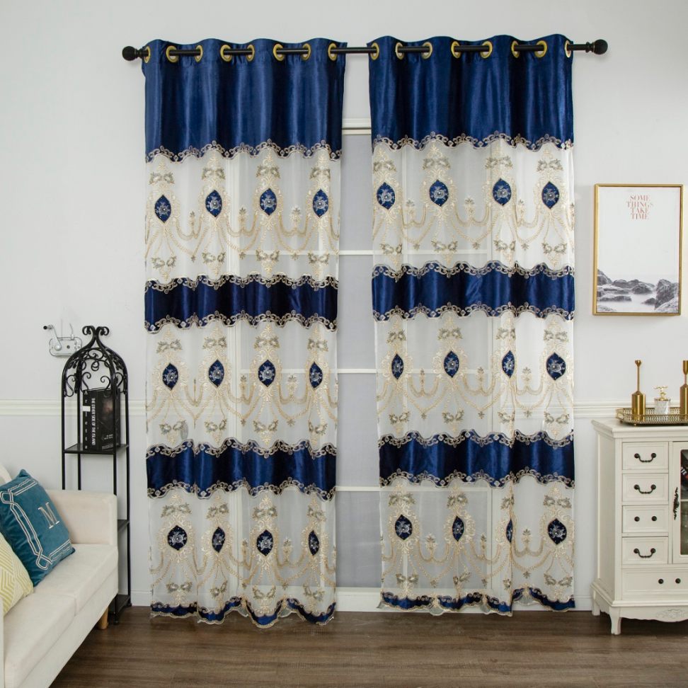 RF-2131 Tissue Curtains (7 different colors and available in single piece packing) SWASTIK CREATIONS The Trend Point