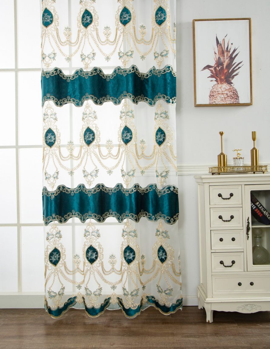 RF-2131 Tissue Curtains (7 different colors and available in single piece packing) SWASTIK CREATIONS The Trend Point